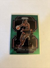 2022 Panini Prizm WNBA - Green Prizm #196 Kristine Anigwe