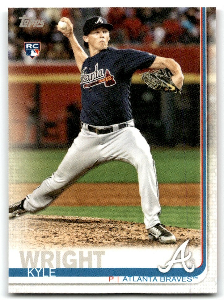 2019 TOPPS ON DEMAND MINI KYLE WRIGHT ATLANTA BRAVES #473