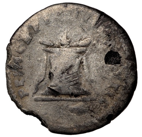 Ancient Roman Empire Coin Silver Denarius Domitian 81 - 96 AD Authentic #16496 - Picture 3 of 3