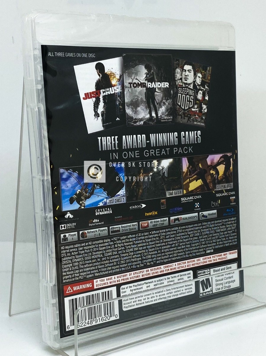 Ultimate Action Triple Pack - PS3 - Brand New | Factory