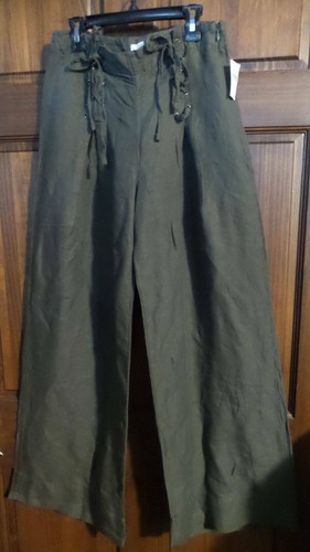 NWT ~ GAP Olive Green Wide Leg Pants 