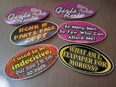Advanced Graphics Stickers Lot