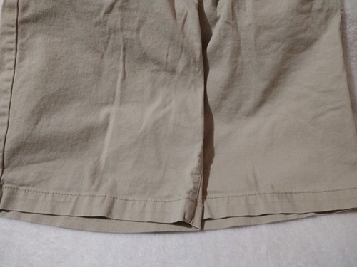 Unisex Kids Khaki School Uniform Long Shorts Plus Size 18 XXL Set Of 2 - Picture 11 of 12