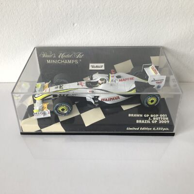 2009 Jenson Button | Brawn GP BGP001 (Brazil GP)| 1:43 Minichamps