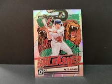 2021 Donruss Optic Pete Alonso Unleashed Silver Holo Prizm #UNL4 New York Mets