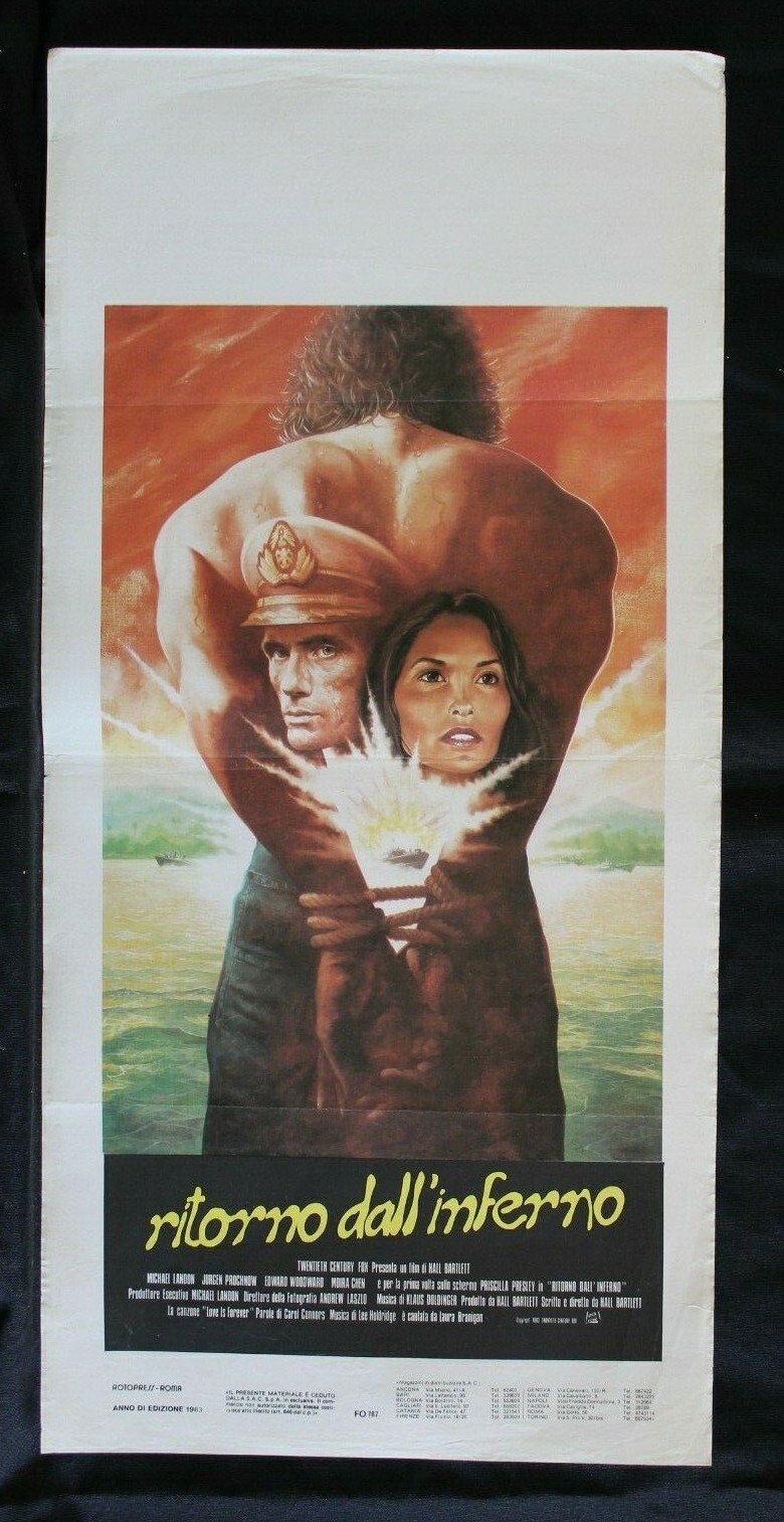 Locandina originale film Ritorno dall'inferno (1982) - Regia di Christel Buschmann