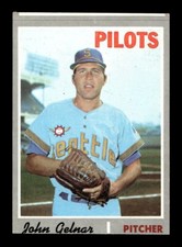1970 Topps #393 John Gelnar Pilots EX+ *7w
