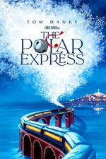 2004 The Polar Express Movie Poster 11X17 Tom Hanks Santa Claus Bell ❄🏔🎄🍿