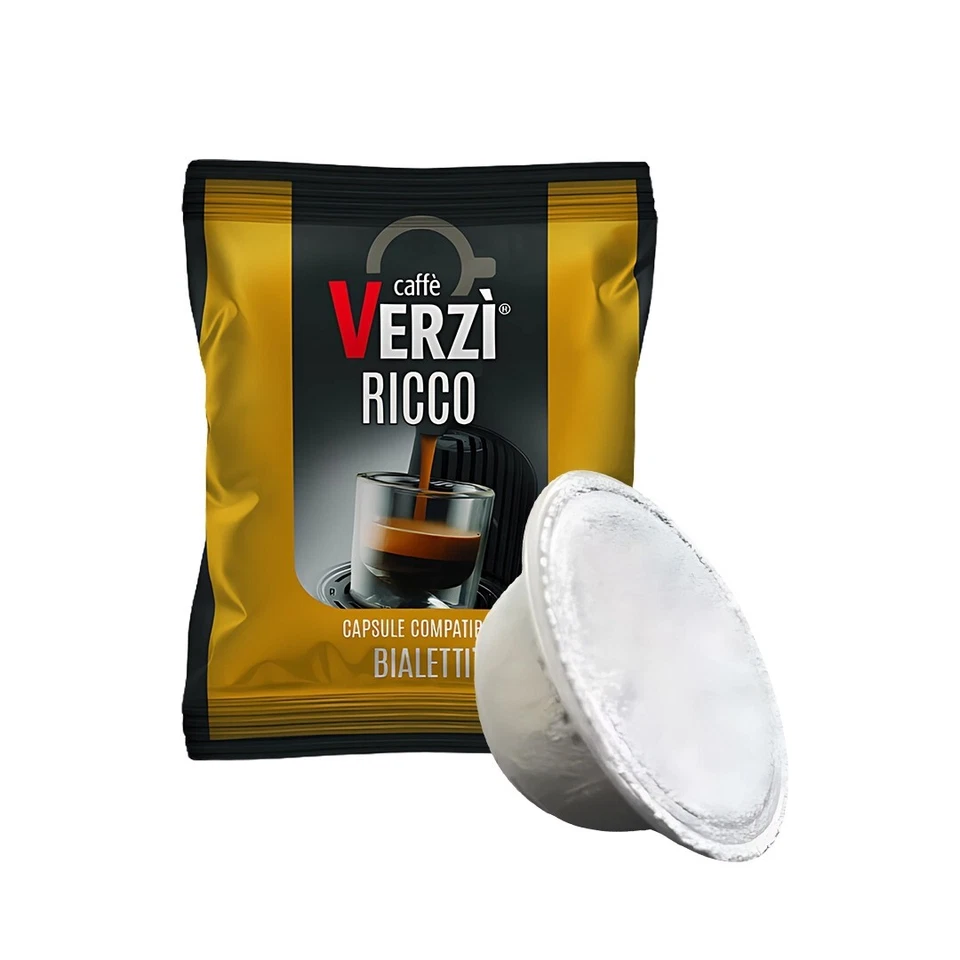 Verzì Capsule Compatibili Bialetti Miscela Ricco