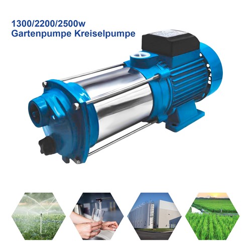 WindWilder 1300W bomba de chorro bomba de jardín planta de agua doméstica bomba centrífuga bomba de agua - Imagen 10 de 10