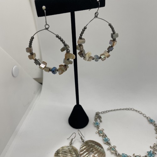 Lote de Pendientes Náuticos Playa Verano Multicolor Vintage/Ahora Joyería - Imagen 2 de 13