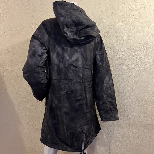 Canada Weather Gear Damenjacke Größe Small schwarz gefärbte Krawatte mit Kapuze NEU - Bild 4 von 12