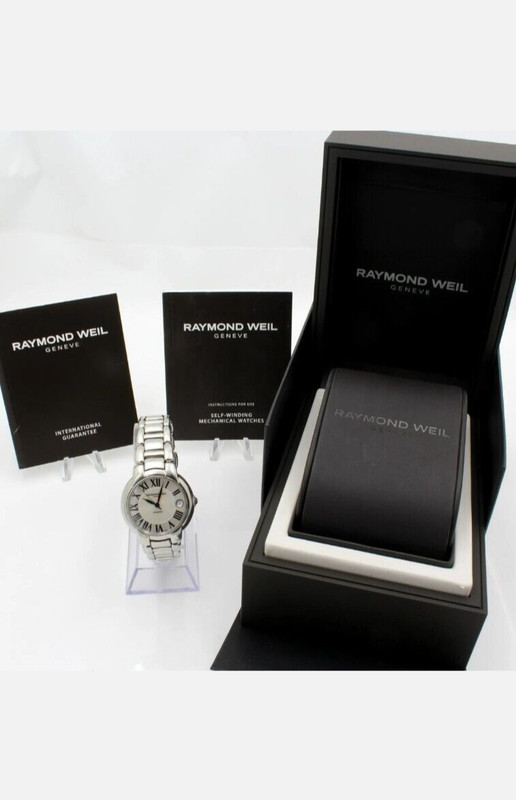 LADIES RAYMOND WEIL JASMINE AUTOMATIC SWISS MADE WATCH SAPPHIRE CRYSTAL