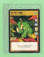 NEOPETS - SEALED PROMO - 2004 GREEN LUPE MP 2/15 042 