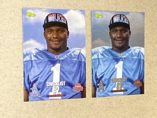 2 x Vtg 1995 Classic NFL Draft #100 STEVE McNAIR RC Titans QB NM/Mt Base+Silver