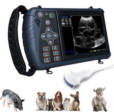 Portable Veterinary Ultrasound Scanner Machine 3.5Mhz Convex Probe for Pets