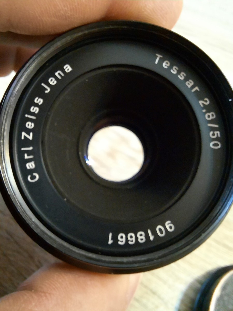 Carl Zeiss Jena Tessar 2.8/50 ZEBRA DDR NEW lens M42 | eBay