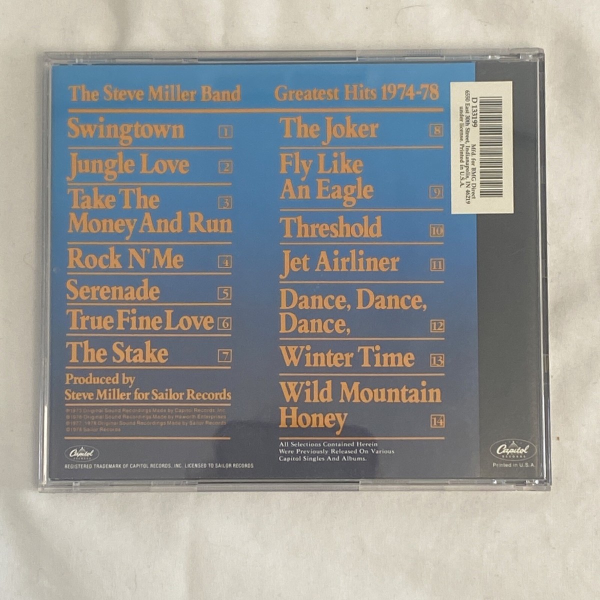 The Steve Miller Band (1978 CD) Greatest Hits 1974-78 | eBay