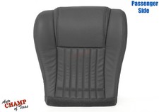 1997-1999 Pontiac Firebird Trans Am -passenger Bottom Leather Seat Cover Gray
