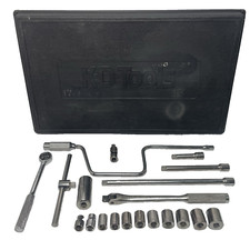 Vintage K-d Tools - 20pc Tool Set - 38 Drive - Sockets More - Used - Good Vintage K-d Tools - 20pc Tool Set - 38 Drive - Sockets More - Used - Good
