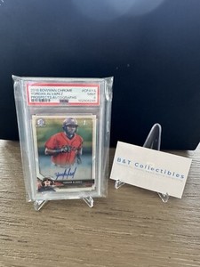 2018 Bowman Chrome Yordan Alvarez Prospects Autograph #CPA-YA PSA 9 MINT🔥🔥