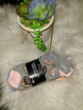 NWT 10 Pack Ladies Low Cut Socks Size 4-10 FUN Coffee and donuts PRINT