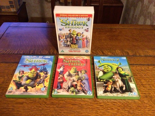 Job Lot of Shrek The Shrek Trilogy & Shrek Forever After The Final Chapter DVD’s - Picture 4 of 8