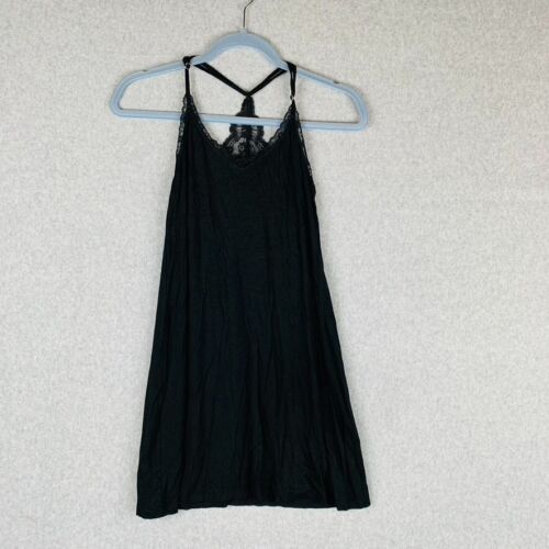 New INC International Concepts Womans XS Chemise Short Nightgown Black NWT - Picture 2 of 13