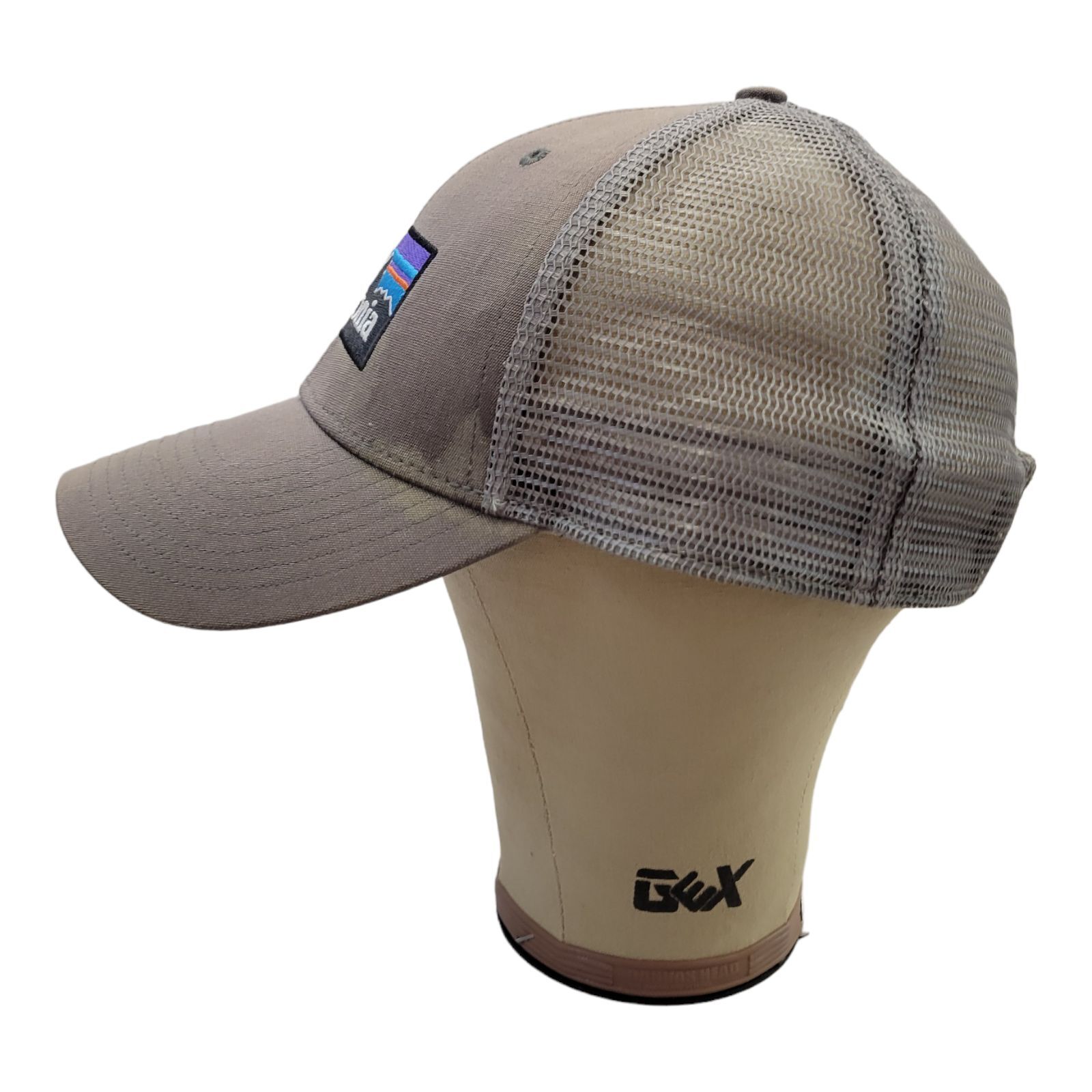 Patagonia Logo Patch Mesh Snapback Cap Trucker Gr… - image 6