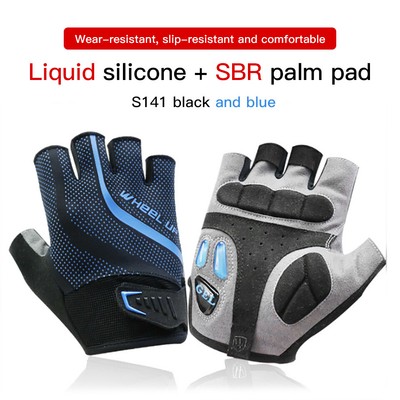 wheelup Sport Cycling Gloves Half Finger Bicycle Gel Pad Road Bike Racing Gloves
