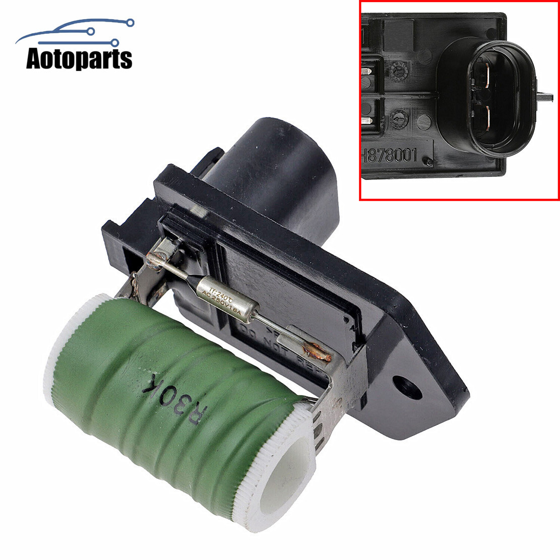 Radiator Fan Resistor & Relay For 2015-2020 ProMaster City – Direct Fit 68247207AA 068247207AA