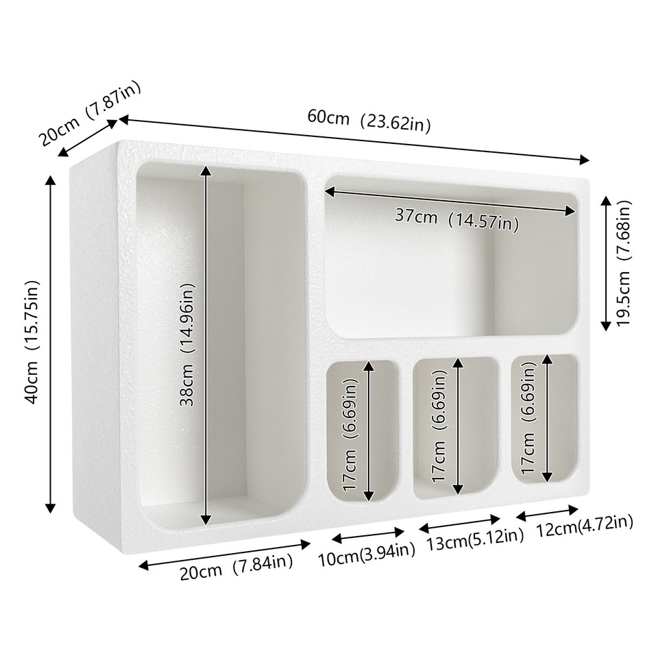 Geometric Modern Wall Shelves Floating Shelves Wall Mounted Storage