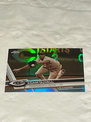 Adam Duvall 2017 Topps Chrome Sepia Refractor #174 Reds
