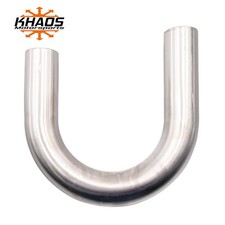 1.5 180 Degree Exhaust Mandrel Bend 304 Stainless Steel 16ga Headers Usa Ss