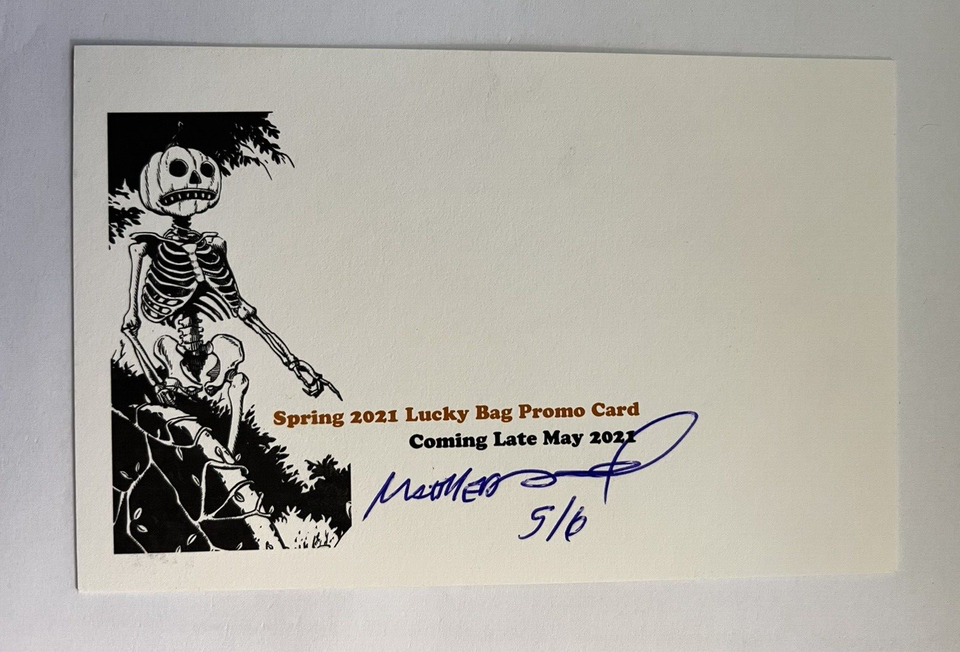 Matthew Kirscht Halloween Card Spring 2021 Lucky Bag Promo Card
