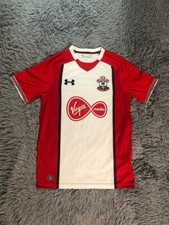 Southampton FC 2017/2018 Home Football Shirt Mens Medium Under Armour