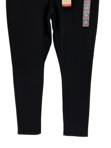 Levi's Women's Jeans 311 Shaping Skinny Mid Rise Black Denim NWT Size 10 - Picture 4 of 12