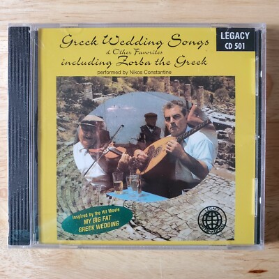 BRAND NEW* Nikos Constantine Greek Wedding Songs, Zorba The Greek