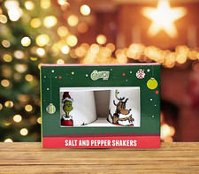 Dr. Seuss the Grinch salt and pepper shaker set
