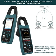 HANMATEK CO601 Clamp Meter Voltage Oscilloscope 5MSa/s 1MHz Bluetooth Recorder