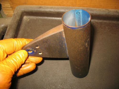 1973 AT3 LEFT FORK UPPER COVER EAR HEADLIGHT MOUNT YAMAHA AT2 CT2 CT3 125 175 - Picture 3 of 4