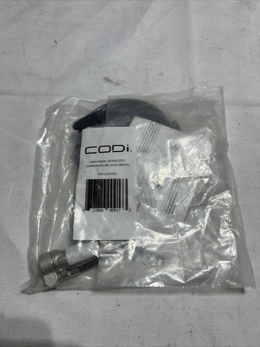 CODI Universal 3In1 Combo Cable Lock Serialized/ Tbar Nano Noble Heads, UCB2092