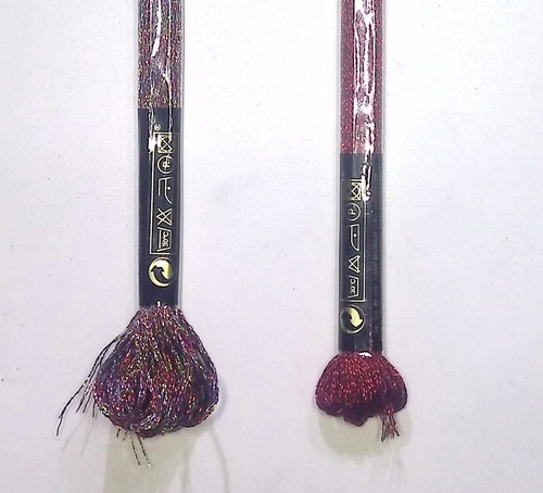 VINTAGE DMC JEWEL EFFECTS FLOSS LOT OF 2 EMBROIDERY SKEINS MULTICOLOR, RED - Picture 6 of 6