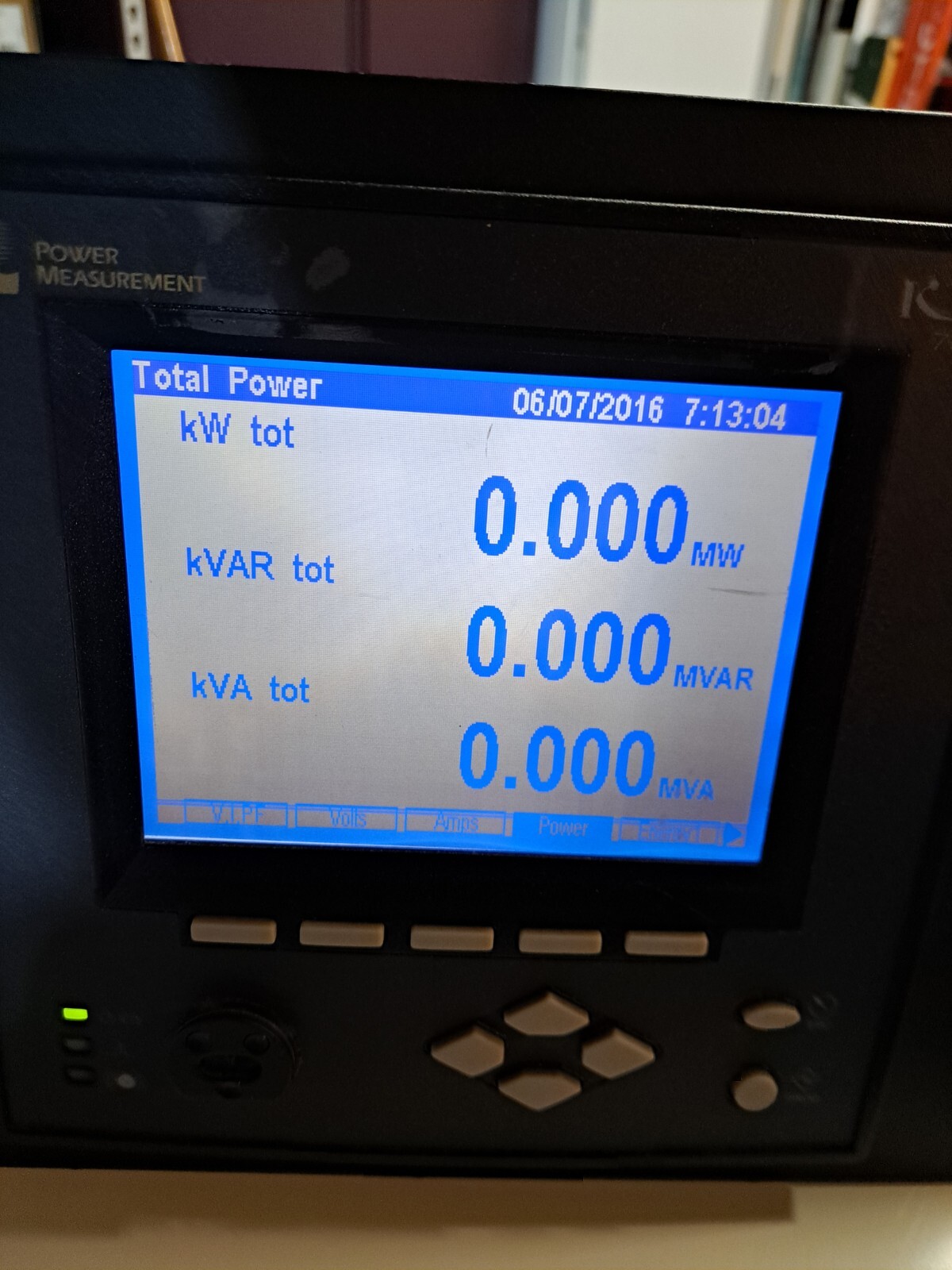 Power Measurement ION Model 7550 Power logic Analyzer 