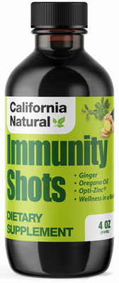 California Natural Immunity Shots 4 fl oz EXP: 09/25...SALE PRICE!!!