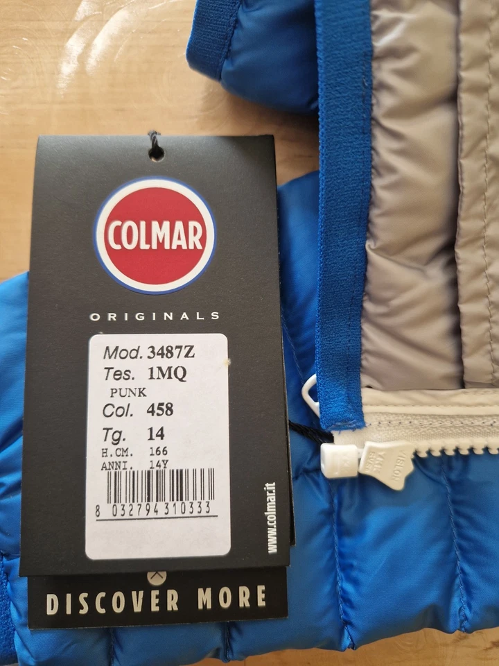 Piumino 100 Grammi Colmar nuovo con etichette 14 anni - Immagine 3 di 4