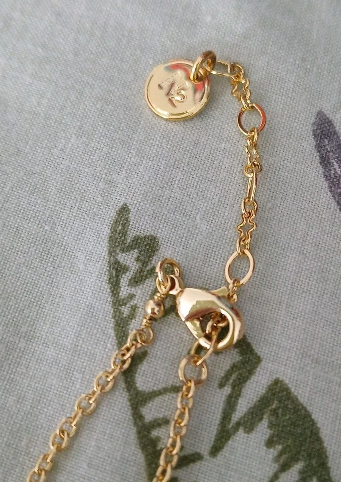 LES NEREIDES Paris N2 Ladies BELLE Beauty & The Beast Hand Painted Necklace 55cm - Image 3 of 4