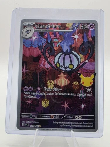 Pokemon Chandelure 137/128 30th Celebration NM