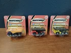 2004 Burger King Matchbox Vintage Kids Meal Collection - Dump Trucks