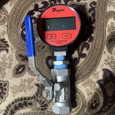 Dwyer Instruments Dpgab-08 Digital Process Pressure Gauge, 0 To 100 Psi, 3 In